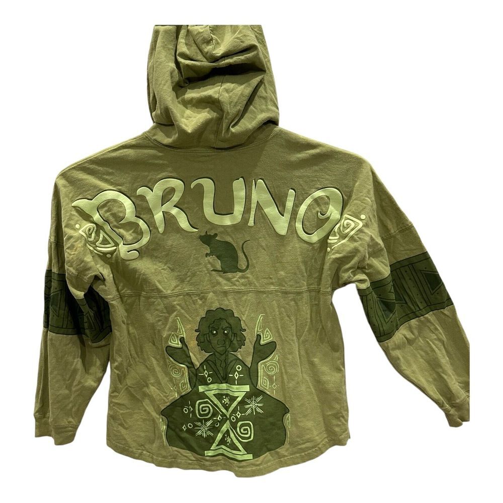 Encanto BRUNO Hooded Disney Spirit Jersey Glow In The Dark Hoodie M‎